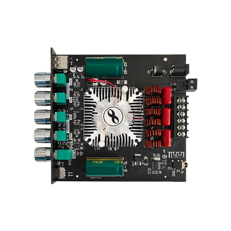 ZK-HT21 digital power amplifier board 2.1 sound channel TDA7498E tune the high-low overweight subwoofer - view 2