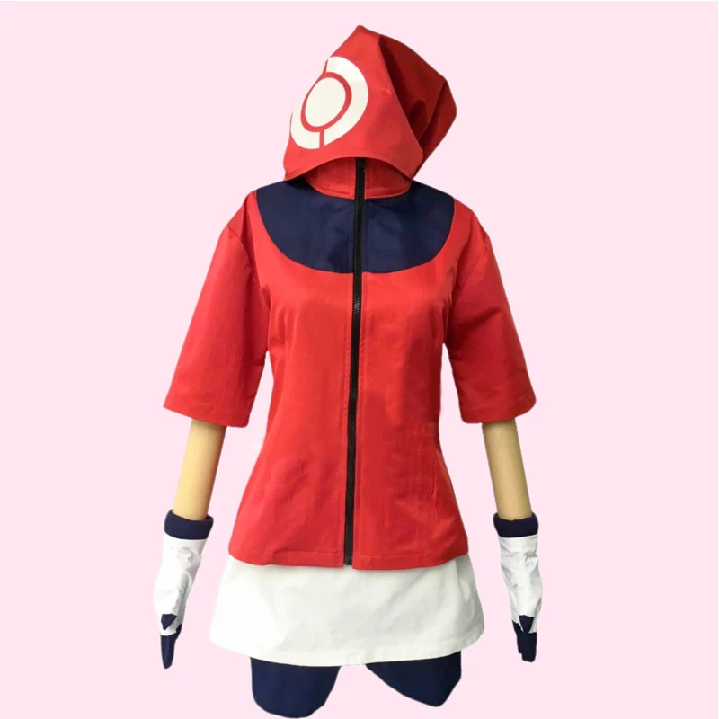 Black and White Touko Hilda Cosplay Costume with bag custom made