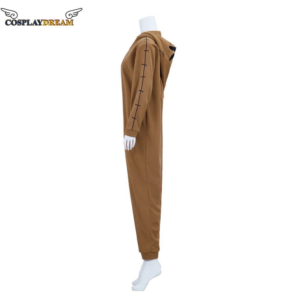 Oogie Boogie Cosplay monster costumes Onesie Pajamas Adult Animal Jumpsuit Halloween Christmas Costume Sleepwear