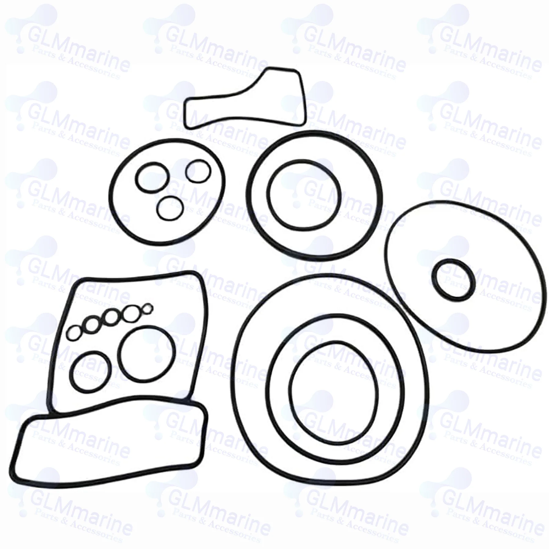 Upper Seal Kit 26-16709A2 For MerCruiser Bravo I II III X XR XZ Blackhawk Sterndrive 26-16709A1 Marine Boat Gearcase Seal Kit image 2