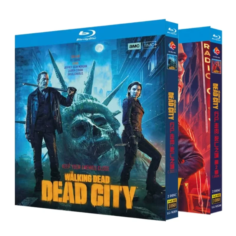 The Walking Dead: Dead City Temporada 1-2 Disco Blu-ray