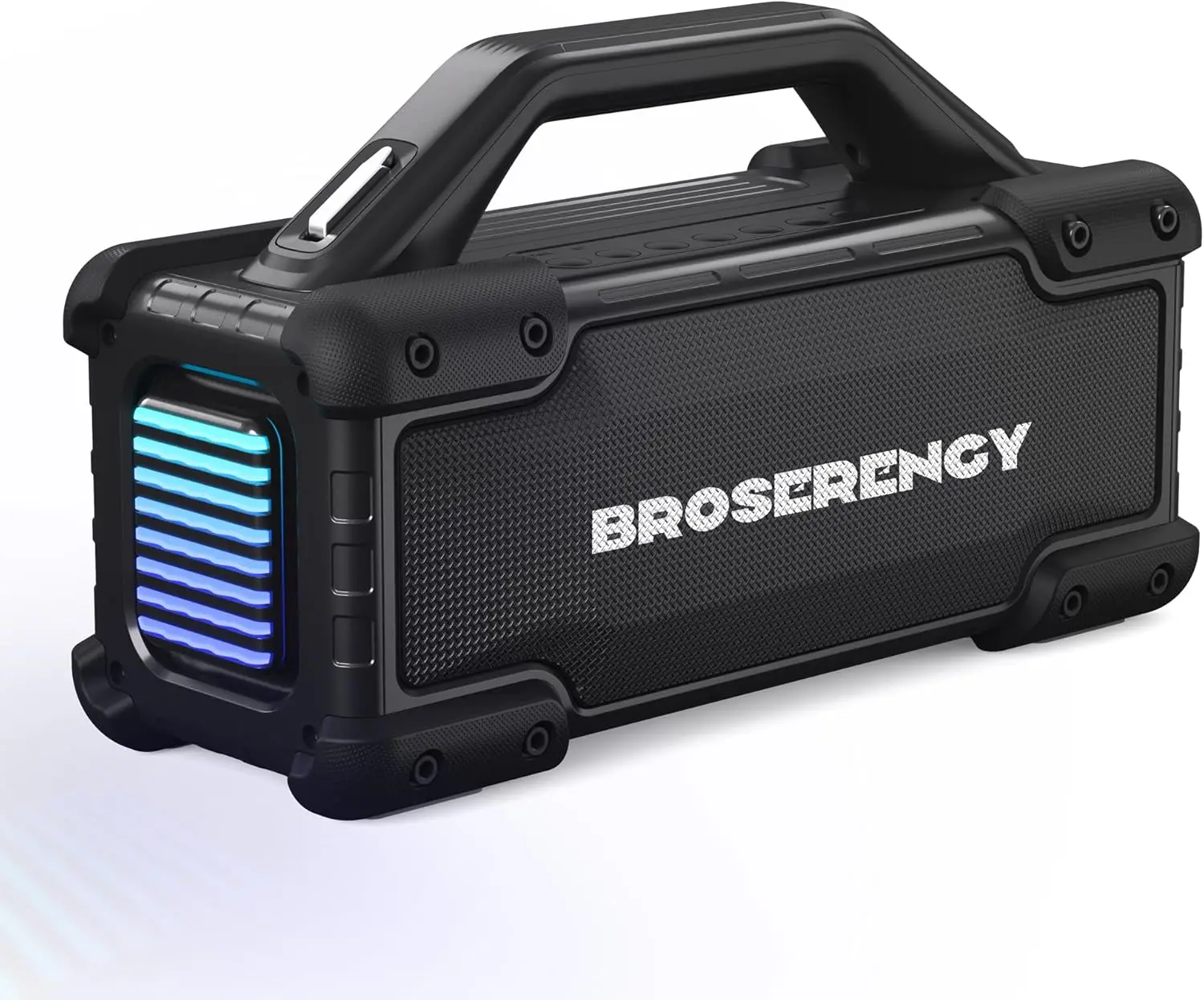 

Portable Bluetooth Speaker Wireless Lights, Bluetooth Speaker Loud Stereo Sound, Outdoor Water Resistant Bluetooth Speaker 300W(