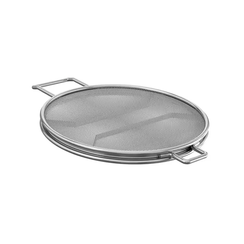 Stainless Steel Splatter Shield For Ninja Foodi IG600 IG601 IG651 Replacement Grill Dishwasher Safe & Reusable