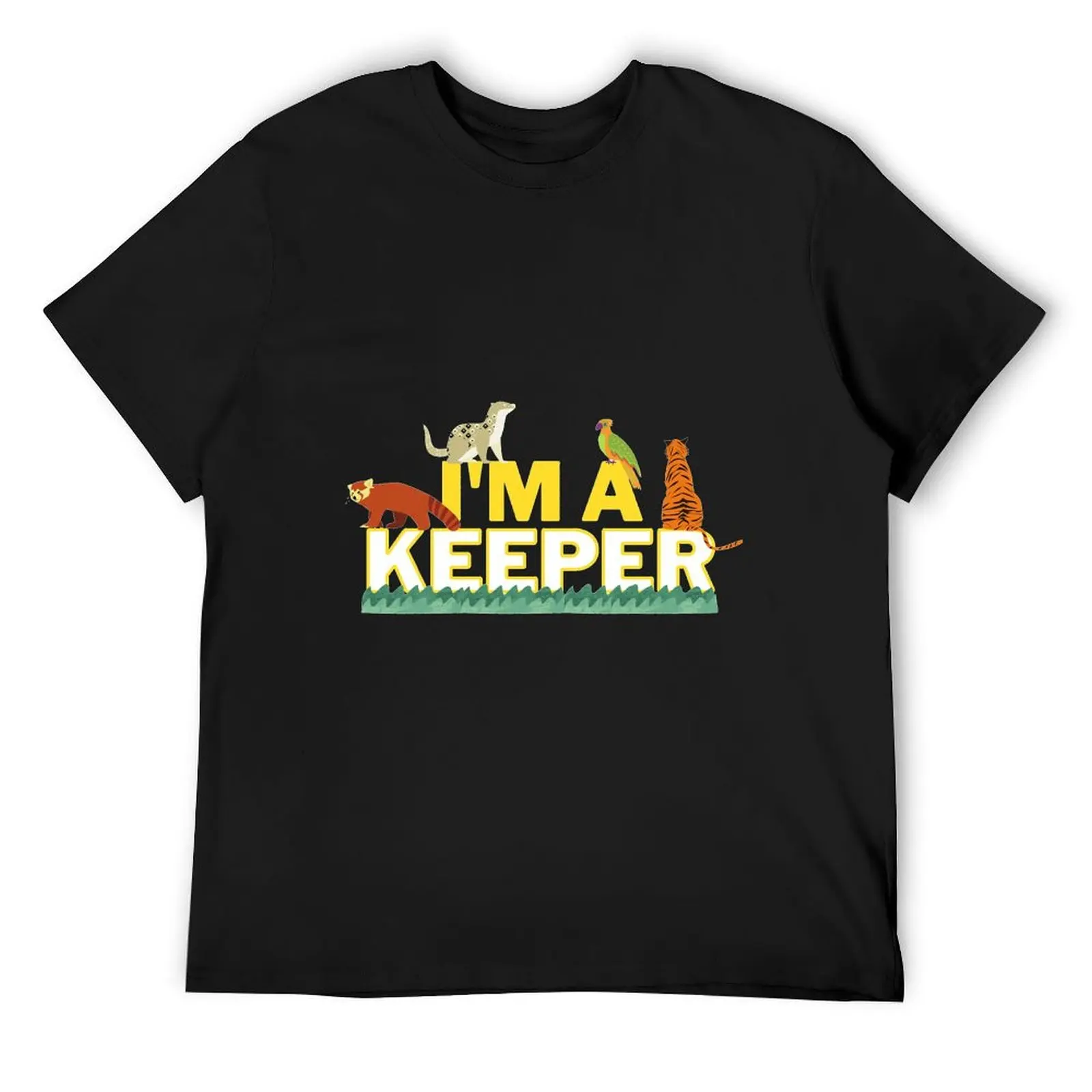 I'm A Keeper Active T-Shirt Aesthetic clothing rapper graphic tees cute tops t shirt men 100℅ cotton