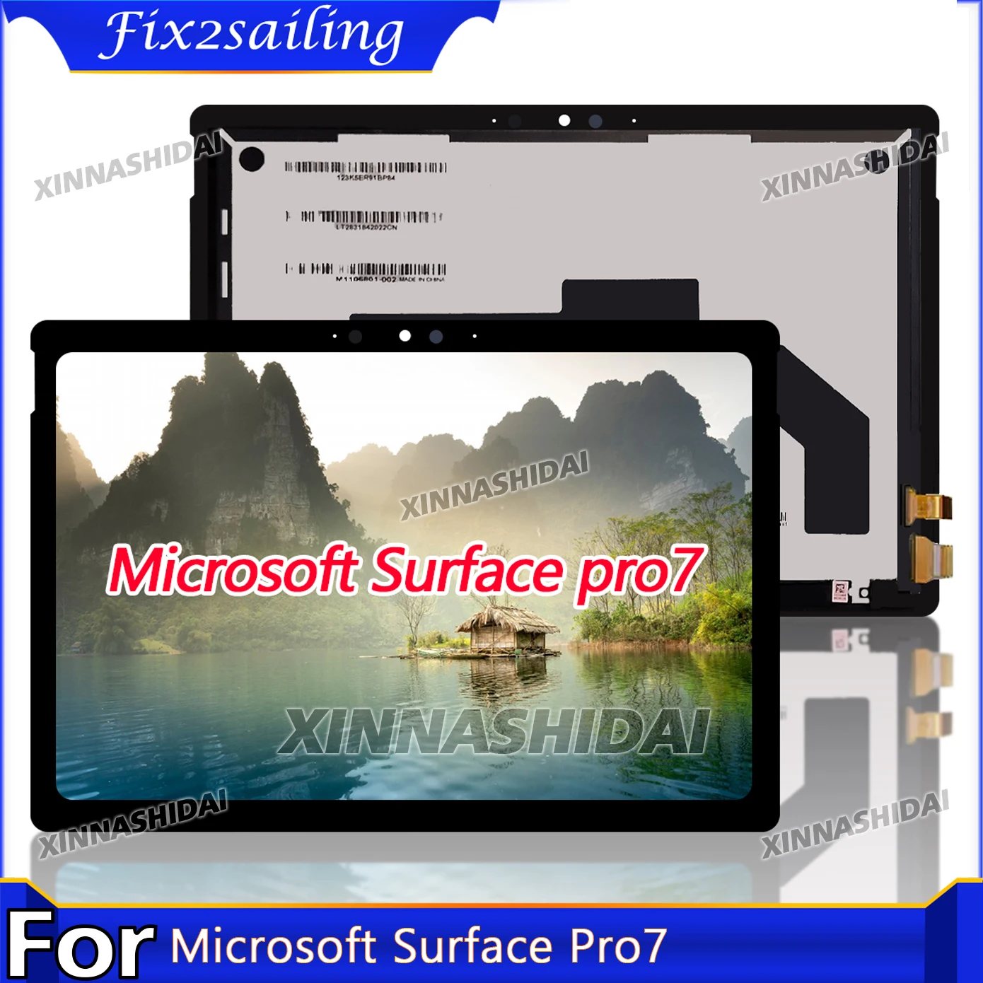 

NEW Lcd Screen For Microsoft Surface Pro 7 1866 LCD Display Touch Screen Digitizer Full Assembly For Surface Pro 7 Pro7 Lcd