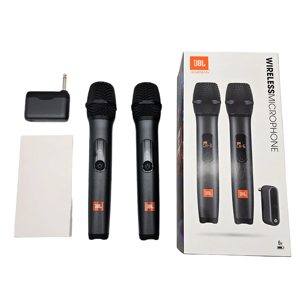 Wireless Microphone Wireless Microphone One To Two UHF Dual Channel Transmitter Home Singing Performance Microphone