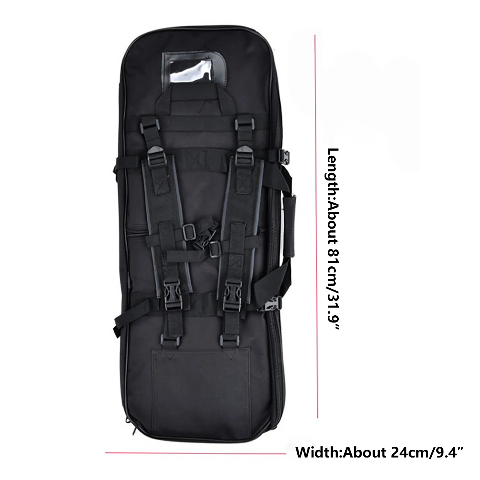 Taktische Metalldetektortasche - Universelle wasserdichte Tragetasche für Outdoor-Zubehör, 32' X 9,4' - Metalldetektortasche – Detail 1