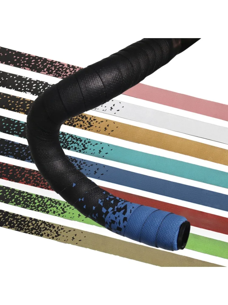 AliExpress Bicycle Handlebar Tapes Gradient Road Bike Bar Covers Comfortable Non-Slip Speed Racing Handles Wrapper Cycling Handle Bar Cuffs