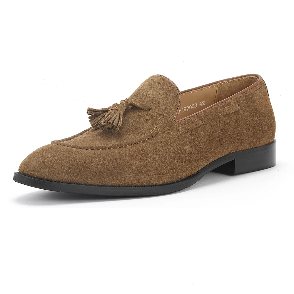 

Hot Sale Men Soft Moccasin Driving Suede Loafer Genuine Leather Fancy Comfortable Slip on Boat Casual Shoes Flats
