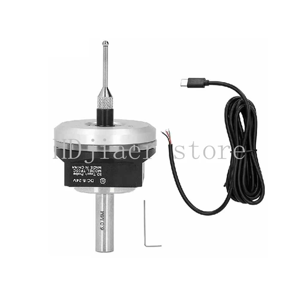 

2025 latest V6 anti-roll 3D Touch Probe edge finder to find the center desktop CNC probe compatible with mach3 and grbl