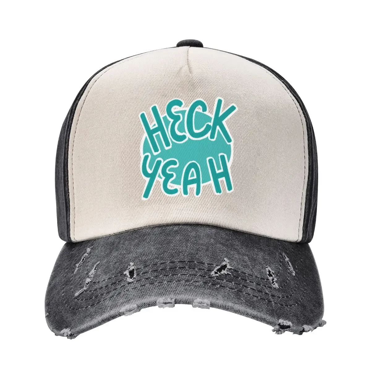 Heck Yeah Baseball Cap New In The Hat dad hat Mountaineering New In Hat Elegant Women's Hats Men's