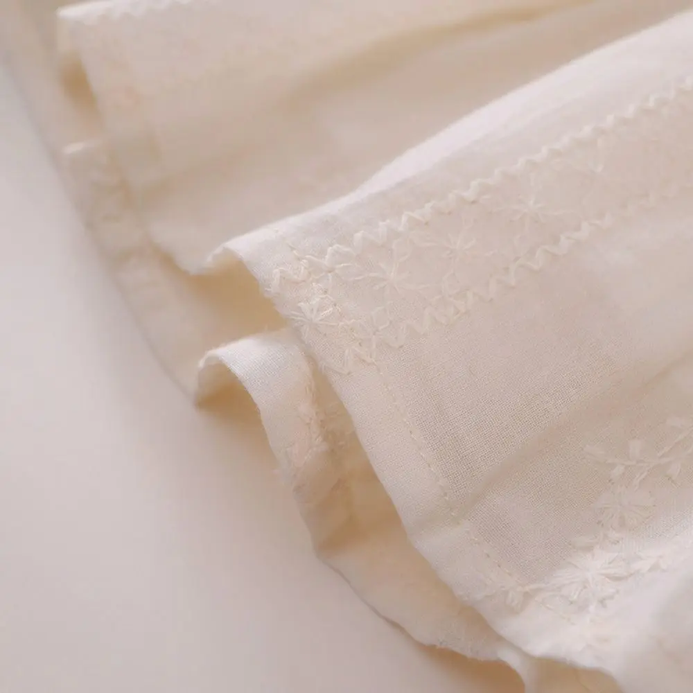 High Waist Pleated Lace Princes Dress Loose A-line Girls Long Dress Ballet Style Sweet Children Long Sleeved Dress Spring/Fall