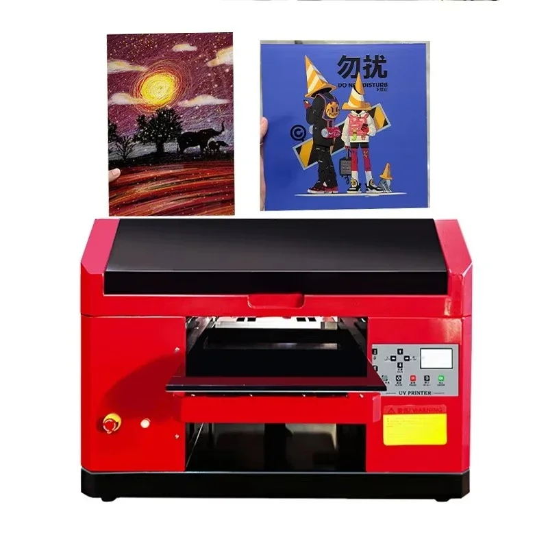

Automatic A3 UV Inkjet Flatbed Golf Ball Printer CE Certified Jig Tray for 3D Embossed Texture XP600 Print Head for Tube