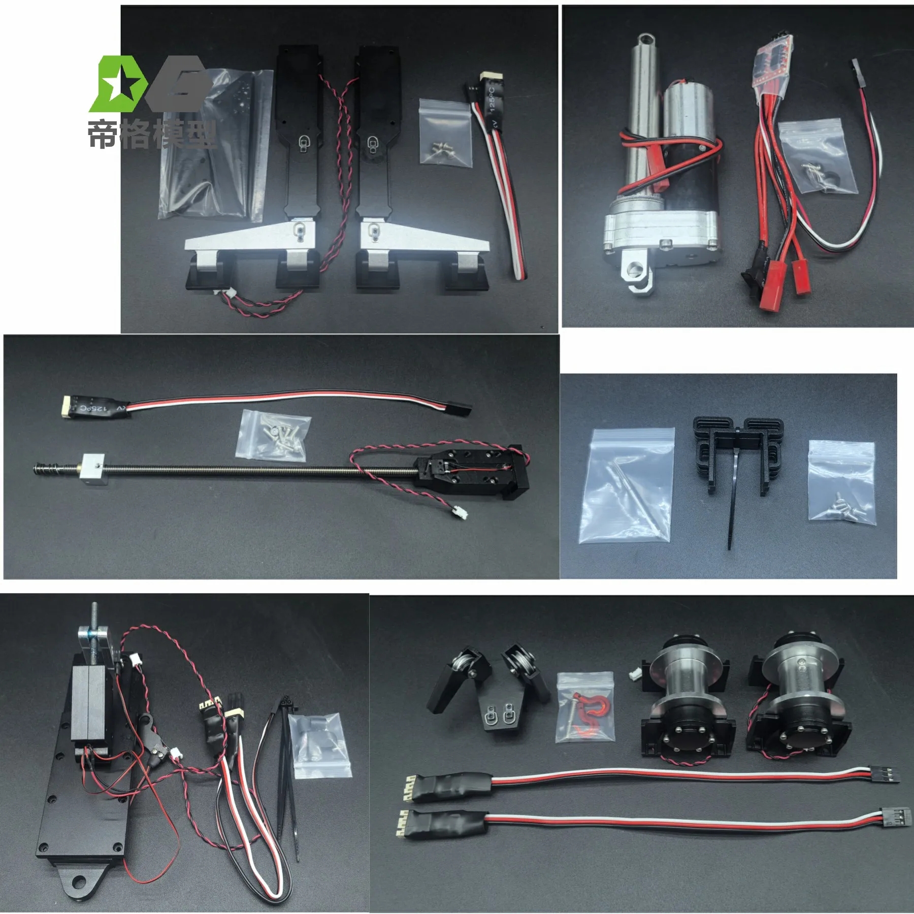 

Metal Wreck Truck Modification Upgrade Parts for 1/14 Tamiya RC Truck Trailer Volvo 56362 FH16 750 DIY Toy Accessories