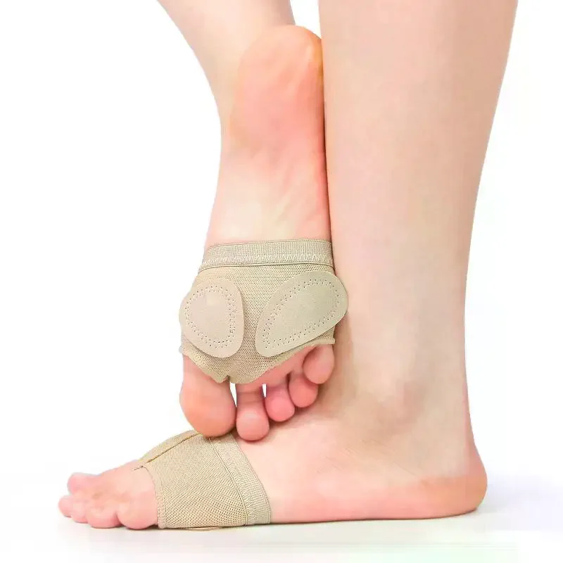 1Pair Belly Ballet Dance Forefoot Pad Protection Toe XS-XL Half Shoes Pad Foot Care Tool Dance Feet Pad Cushion Protector