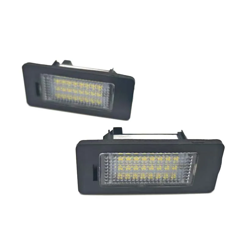 Luz de número de matrícula, 2 uds., 6000k, blanca, sin Error, para BMW E90 M3 E91 E92 E70 X5 X6 E39 F30 E60 E61 E93
