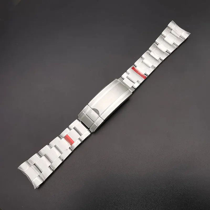 

High Quality 904L Steel Watch Bracelet Oyster Band For 41mm Submariner 126610, Aftermarket Watch Parts,21mm Width