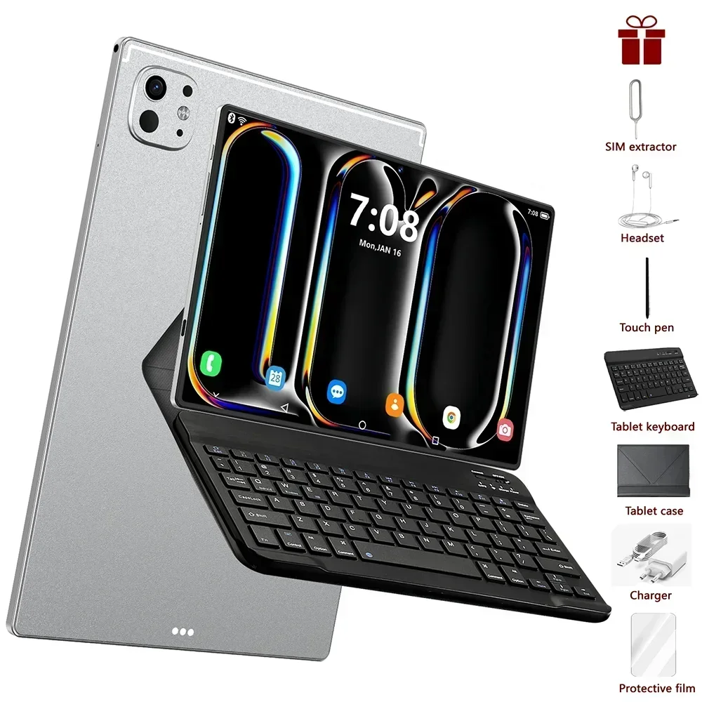 2025 Original Pad 9S Pro Tablets Android 15 22GB+2TB 10.1 inch Tablet PC Snapdragon888 Global Version 5G Dual SIM Card 10000mAh