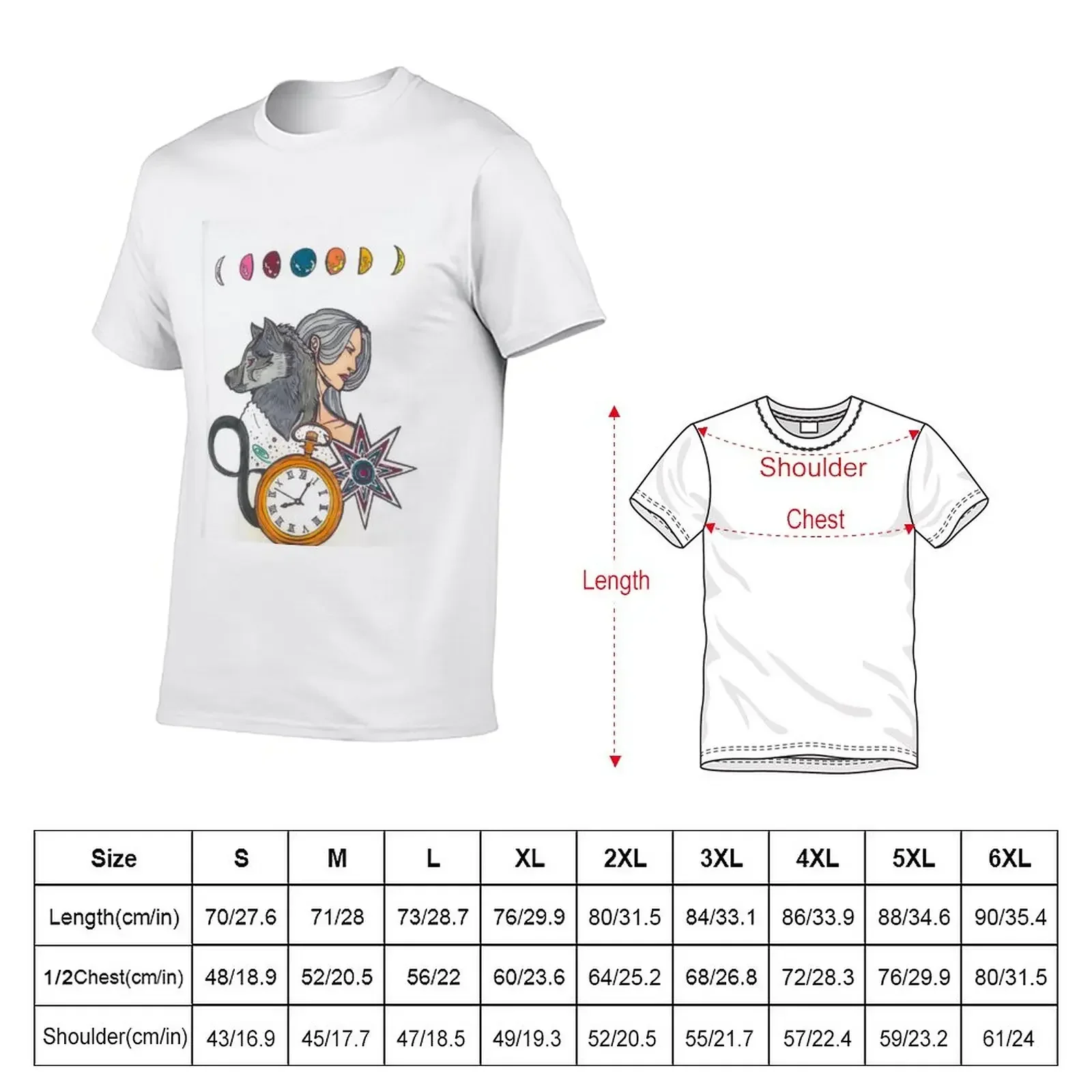 Lunar composition T-Shirt oversized vintage for a boy mens funny t shirts