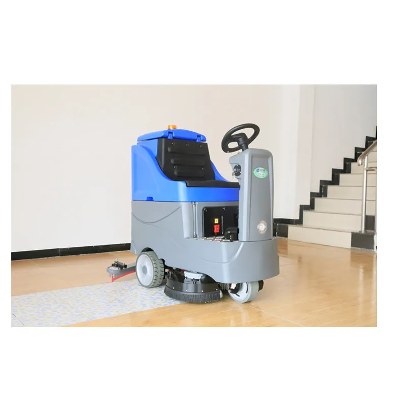 New Design Compact Ride on Battery Powered Floor Scrubber Cleaning Machine High Performance  Industrial Floor Scrubber