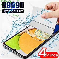 4-1psc Hydrogel Film for Samsung Galaxy A03 Core A13 4G 5G A33 A53 A73 A 03 13 23 33 53 73 Screen Protectors Transparent Film HD