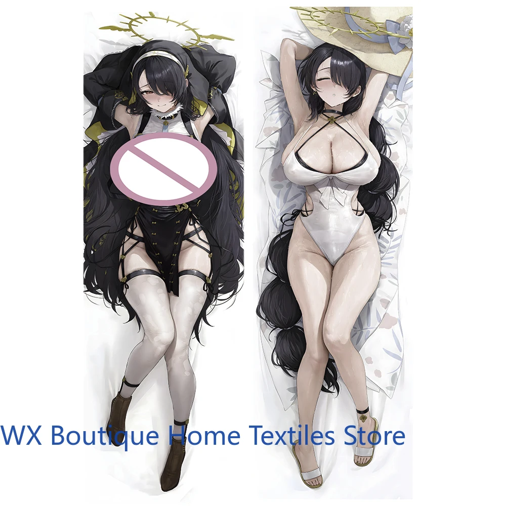 

Наволочка с рисунком Wakaba Hinata Dakimakura, синий архив, наволочки для подушек Wakaba Hinata