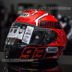 SHOEI Full Face Capacete de Motocicleta, X-Quatorze, X-14, X-SPIRIT III, X-Quatorze, 4, Esportes, Bike Racing