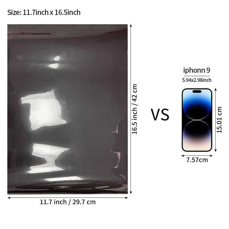 Magnetic Blackboard Sticker for Refrigerator, Soft Blackboard Sticker, Can Be Instantly Message Board, Memo Sticker