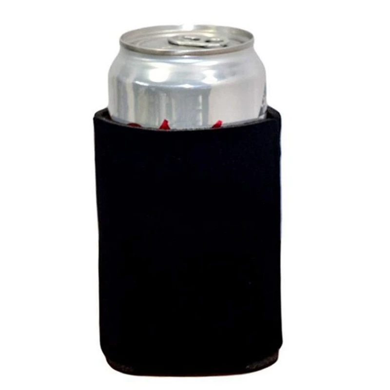 20PCS Neoprene Beer Can Cooler Drink Cup Bottle Sleeve Insulator Wrap Cover New Black