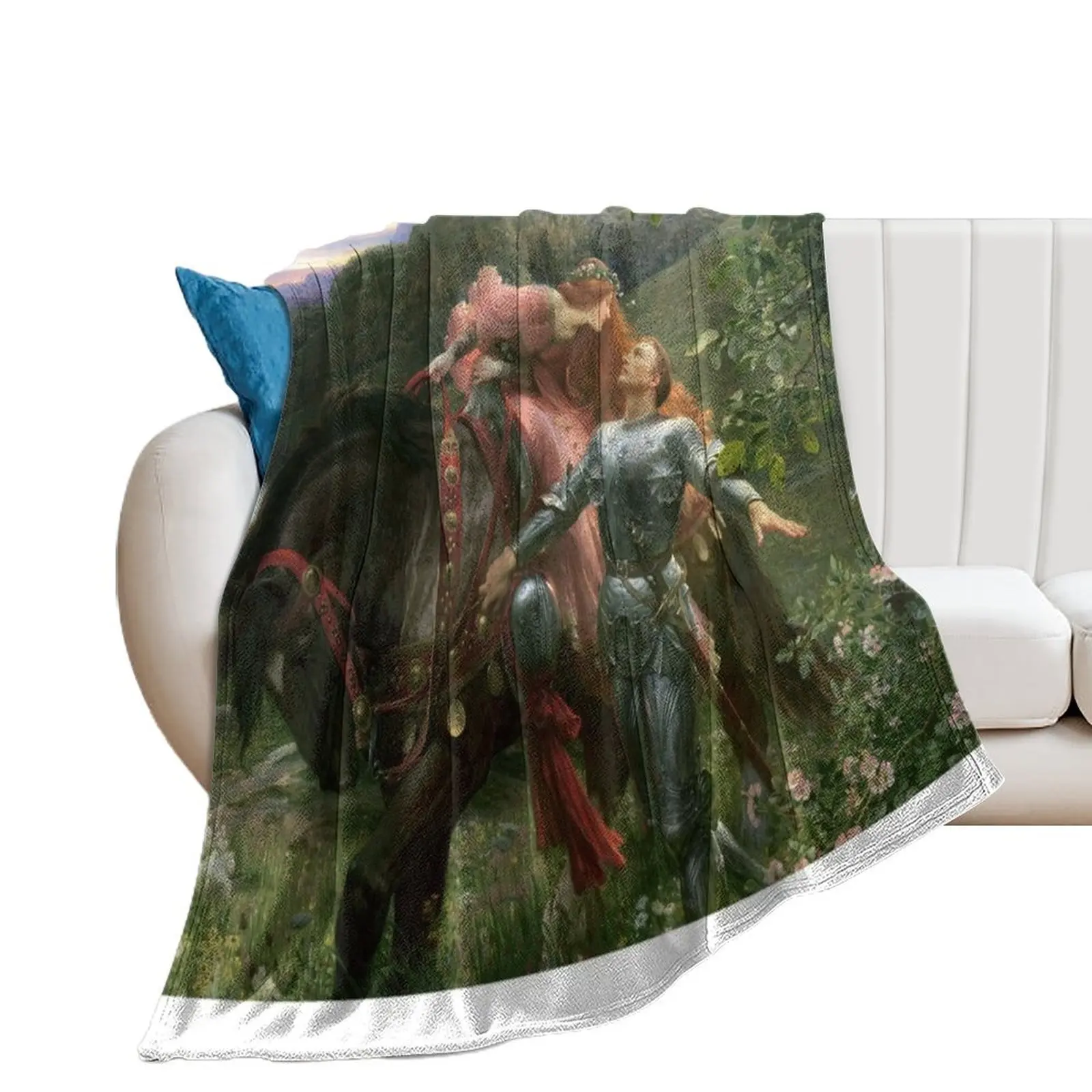 

la belle dame sans merci Throw Blanket Stuffeds anime Weighted Blankets