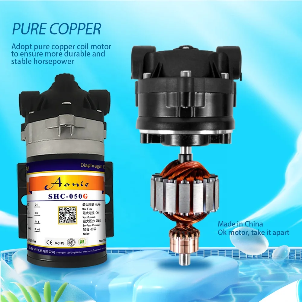 STLF High Effect 400G Ro Diaphragm Pump Booster Pump for RO Machine