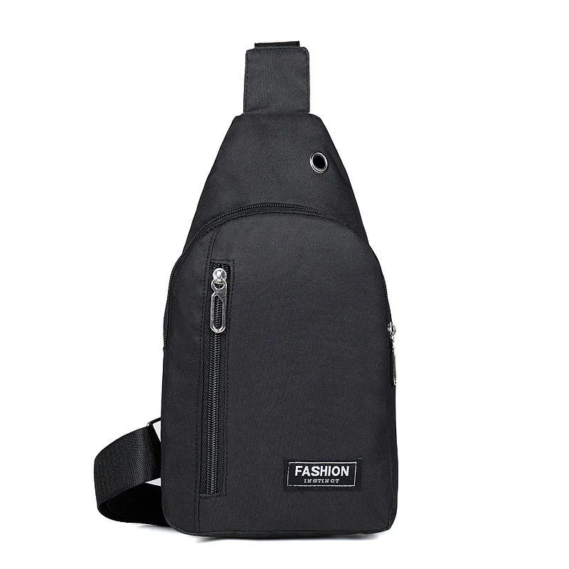 Novo masculino na moda casual pequeno ombro saco de lazer viagem esportes ao ar livre pacote mensageiro crossbody estilingue peito saco pacote para o sexo masculino