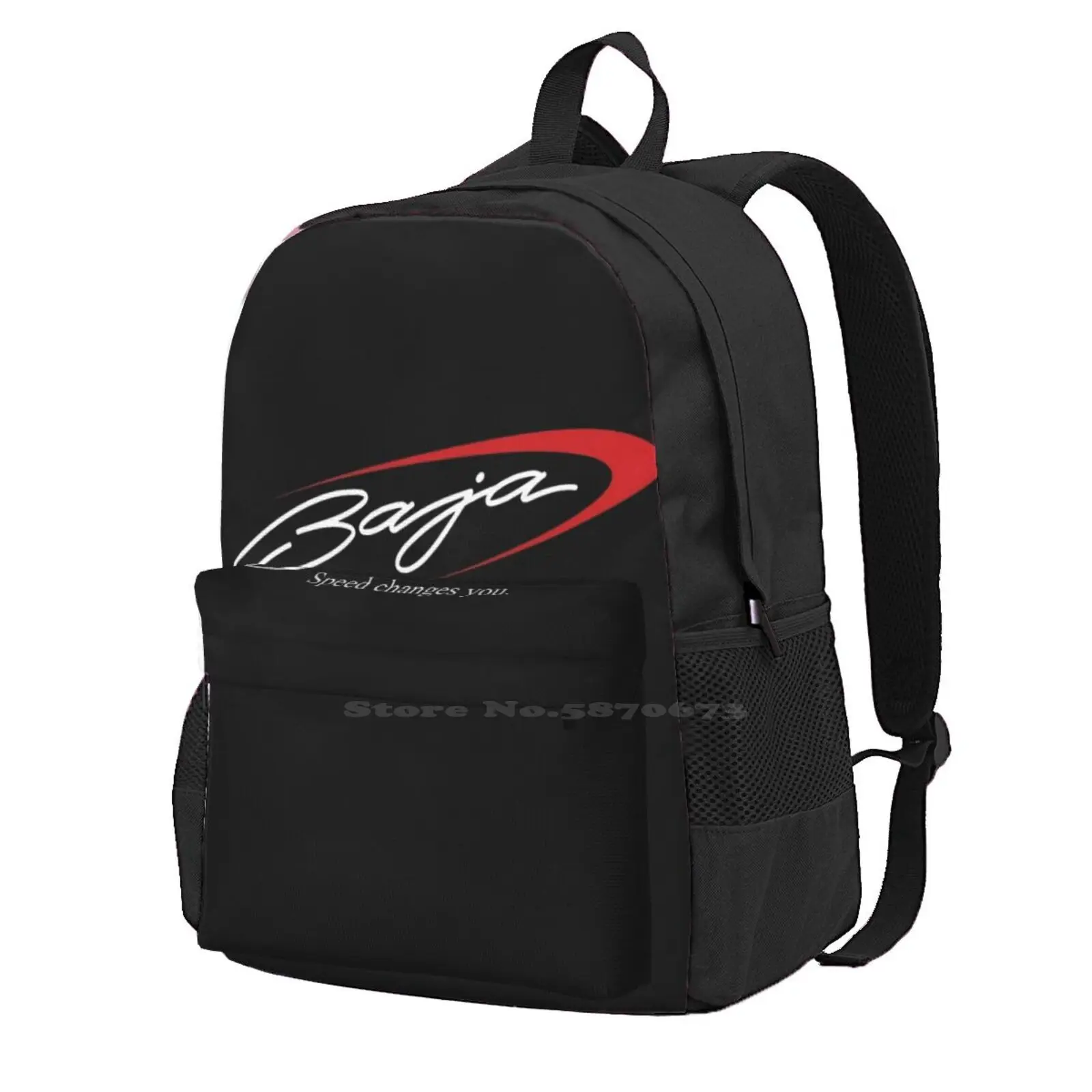 Baja Boats Logo Hot Sale Backpack Fashion Bags Boats Speed Racing Logo Symbol Sea Water Adventure River