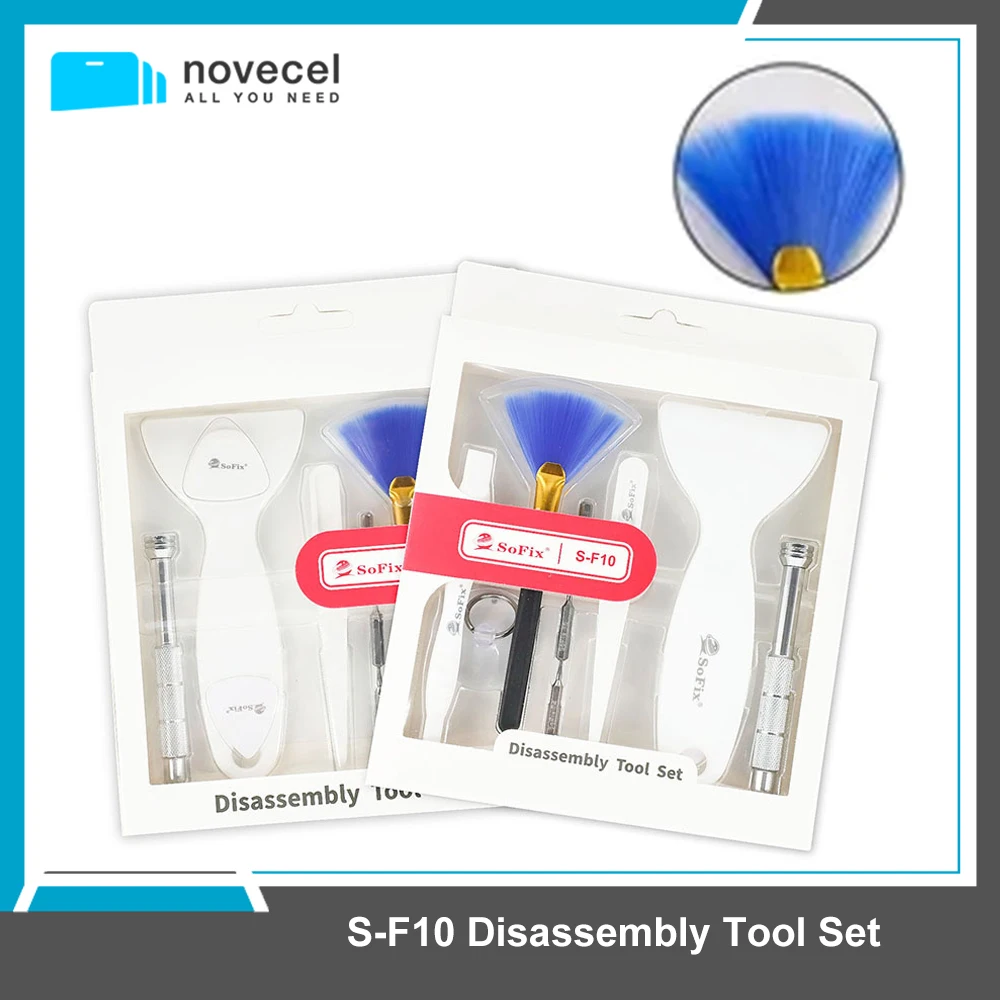 S-F10 Disassembly Tool Set Laptop Repair Tool Kit Clean Machine Fans Replace Battery Screws And Cable Remove For Macbook Laptop