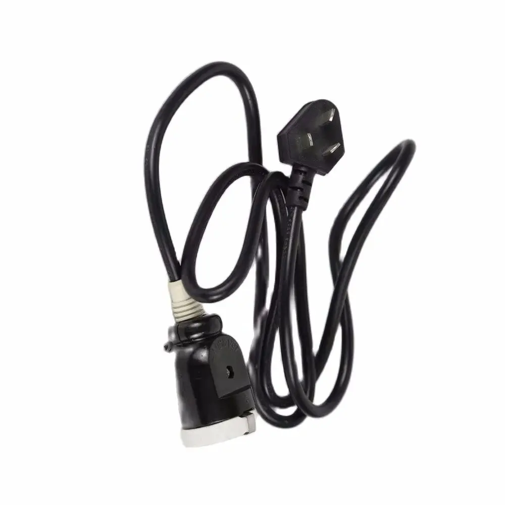 Electric Kettle PVC Power Cord for Electric Kettles Line Ceramic Plug 2 Circular Holes