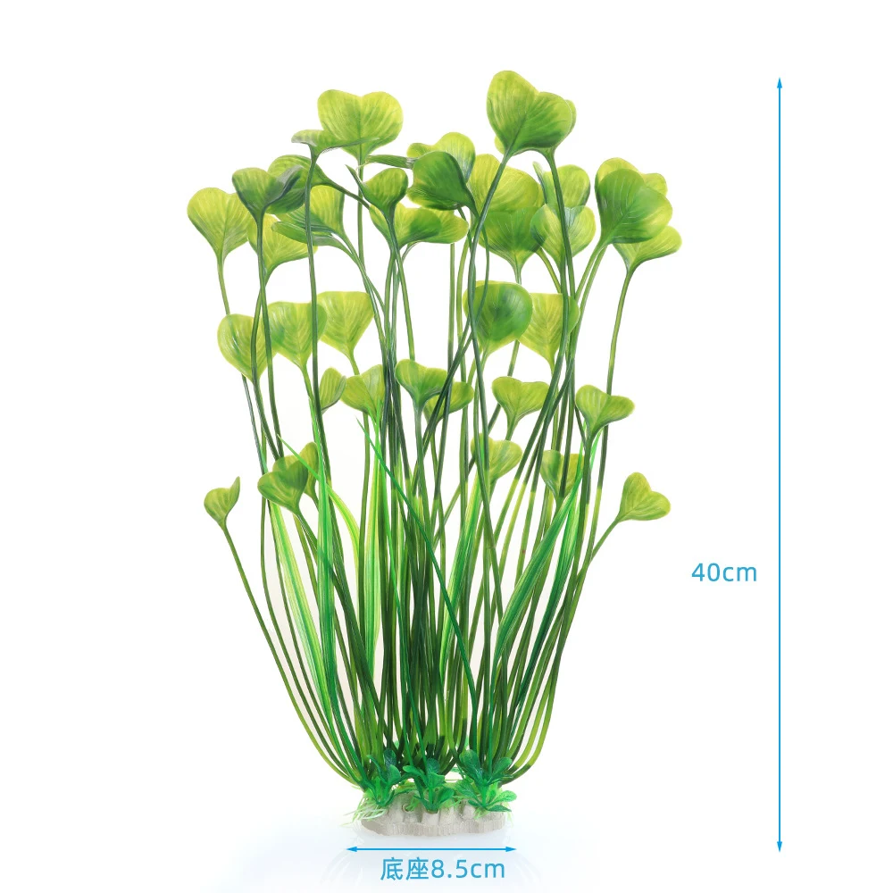 NONE Künstliche Aquarium Dekor Pflanzen Unterwasser Wasser Gras Aquatische Kunststoff Pflanzen Für Aquarium Aquarium Dekorationen 5