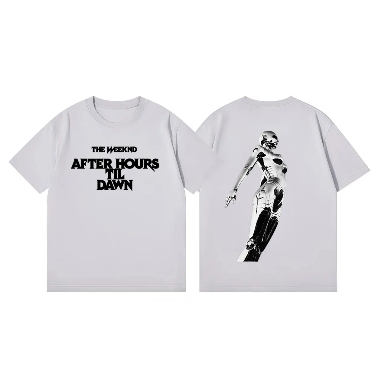 The Weeknd After Hours Til Dawn Tour 2026 Graphic T Shirts Harajuku Hip Hop Short Sleeve T-shirt Unisex Fashion Casual T-shirts.