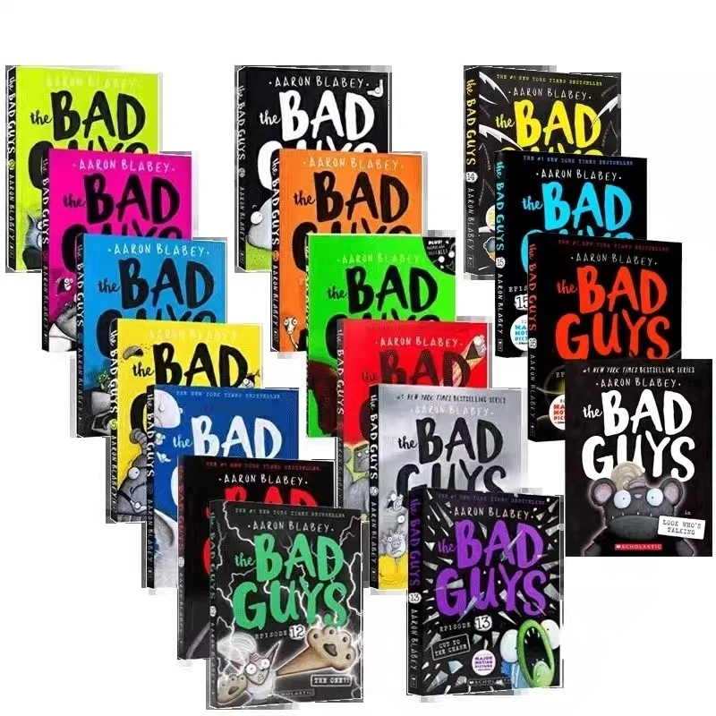 

14 Bad Guys Alliance Comic Novels: 'I'm the Big Bad Guy'