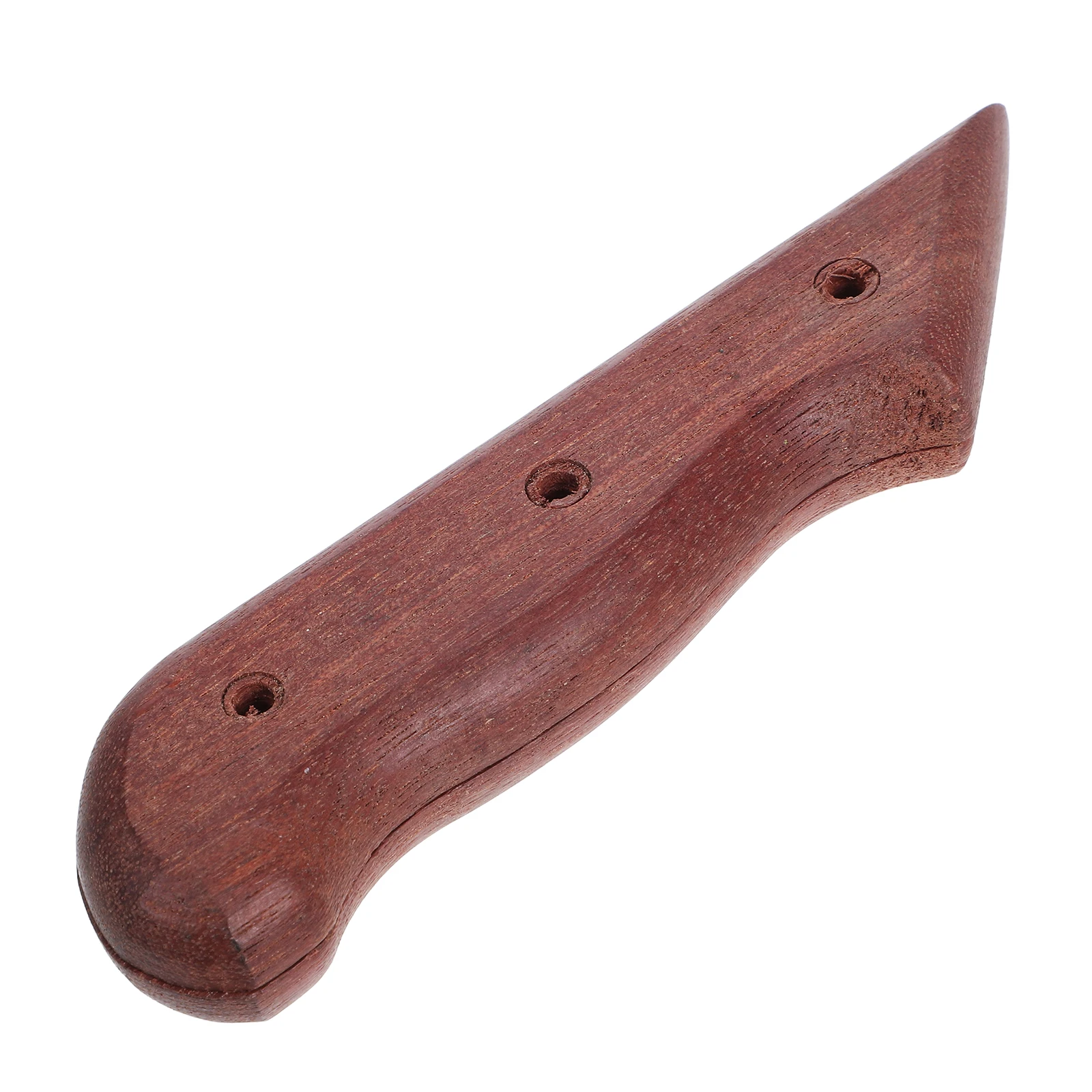 

Replacement Knife Handles Toolholder Kit Non-slip Sashimi Dark Brown Natural Wood Repair Handle For Wooden Grip