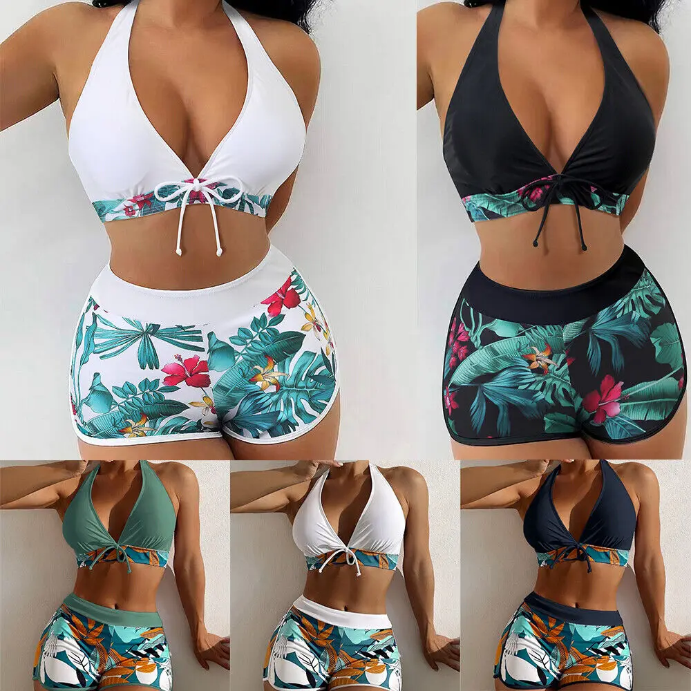 

Bikini Set Ladies Swimsuit Push Up Swimwear Sexy Wire-free Surfing Bathing Suits Pajamas Nightgowns Dress Sleep Shirts