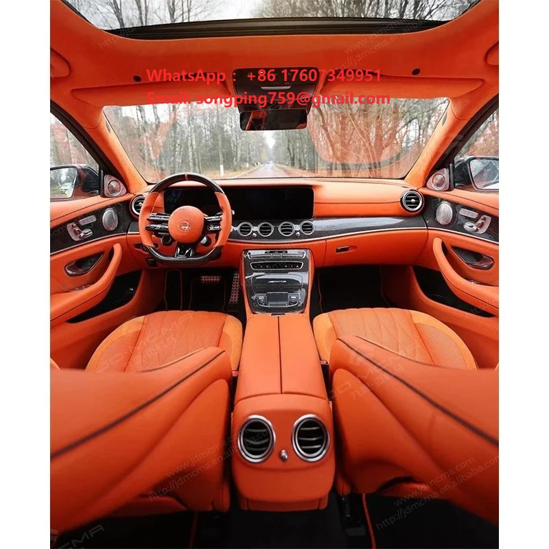Factory Luxury Maybach Interior Upgrade Dash W221 to W222 W223 Car Accessories for Mercedes S Class