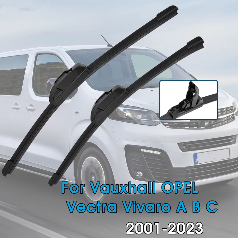 Auto Wischer Klingen Für Vauxhall OPEL Vivaro A B C 2001-2023 Windschutzscheibe Windschutz Frontscheibe Klingen Auto Zubehör