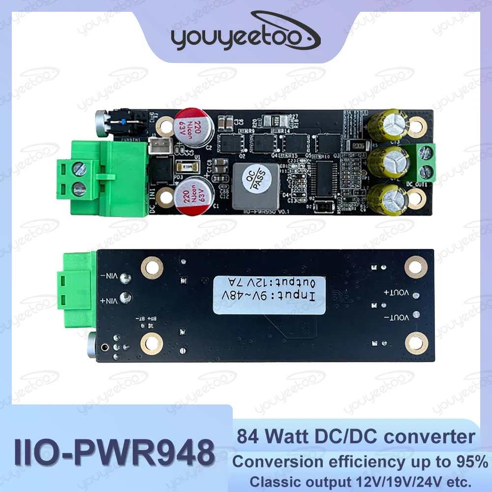 

IIO-PWR948 Industrial Computer Industrial Flat Panel Wide Voltage Buck-Boost Stabilizer DC-DC Module 84 Watt DC/DC Converter