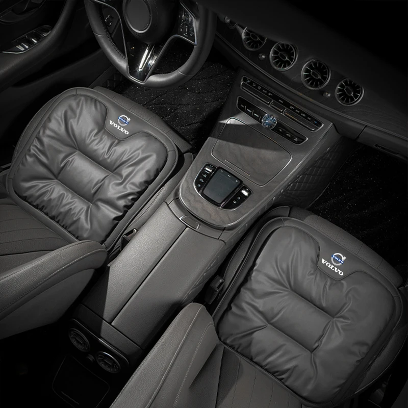 

1Pcs Car Seat Cushion Cover Backrest Breathable Protective Pad For Volvo ES90 EC40 EX40 EM90 XC90 V90 V60 XC60 V40 S80 Valve Cap