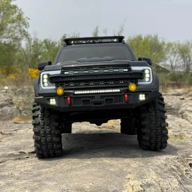 CROSSRC EMO XX2 XXL2 1/5 Scale RC Crawler Metal Competition Front Bumper 6061 Al Alloy Upgrade Part Non-Destructive Installation