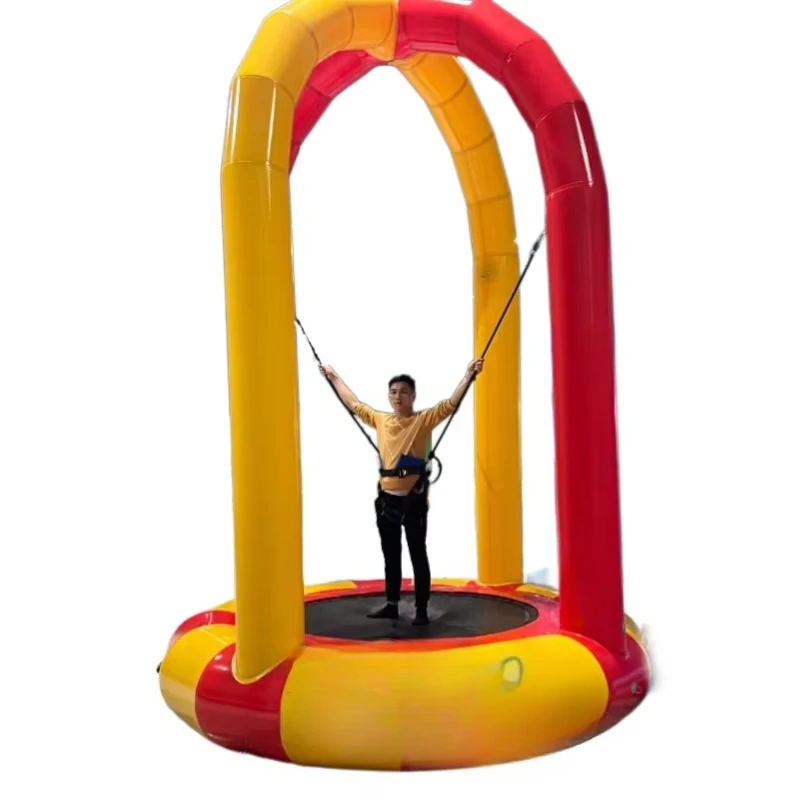 

ZL2High Quality Inflatable Bungee Jumping Outdoor Inflatable Bungee Trampoline for Kids