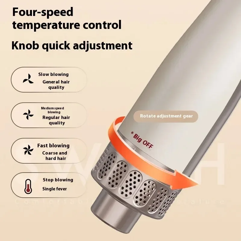 Tinsol 3-em-1 pente de ar quente alisador de cabelo modelador multiuso alisamento de cabelo pente fofo secador de cabelo ferramenta de estilo