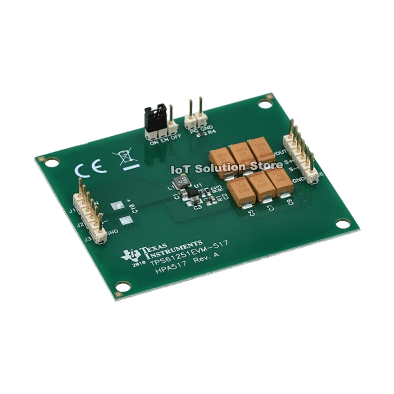 TPS61251EVM-517 Evaluation Module for TPS61251 3.5MHz, 1.5A Current Limit, 92% Efficient Boost Converter