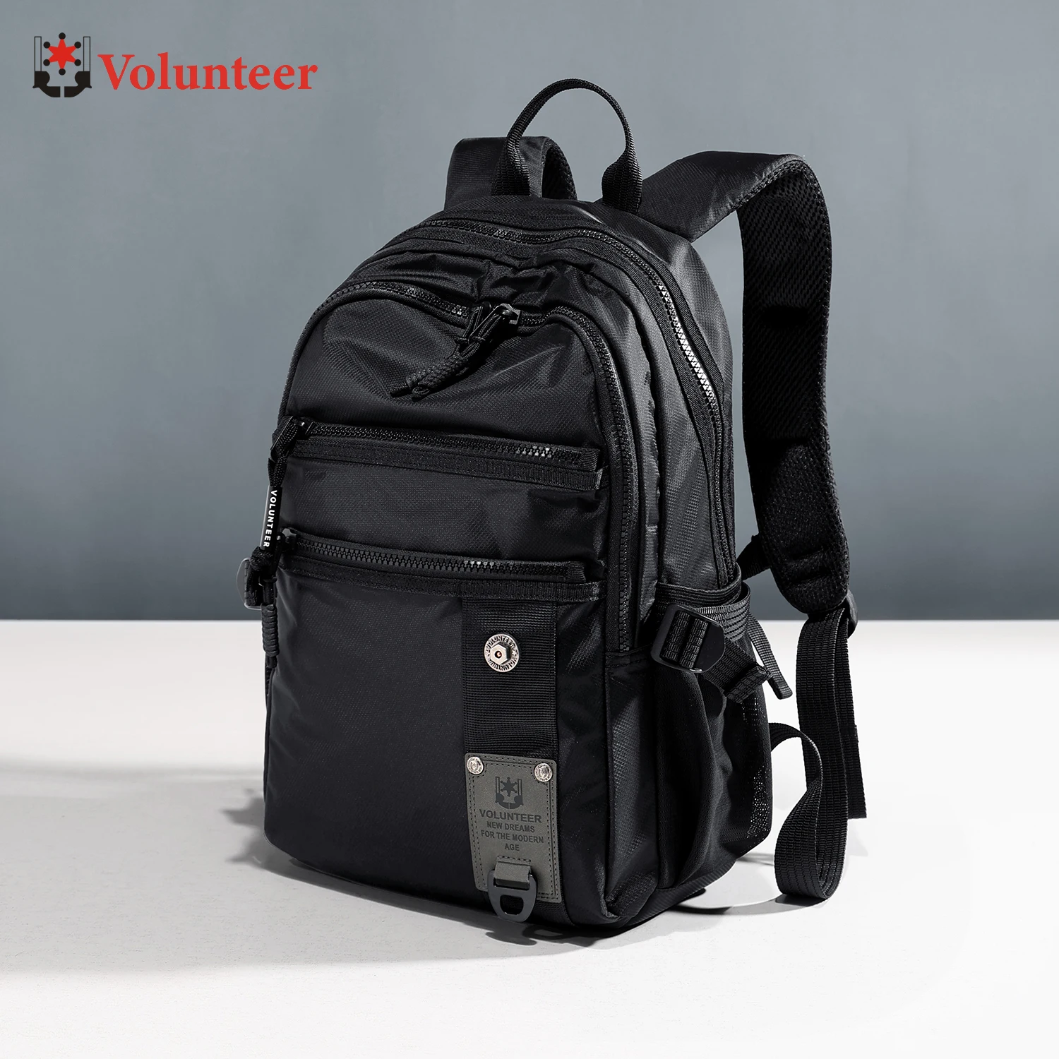 

Volunteer 15L Business Waterproof Backpacks for Men Travel Computer Backpack Man Oxford Cloth Large Capacity Schoolbag 1809-09