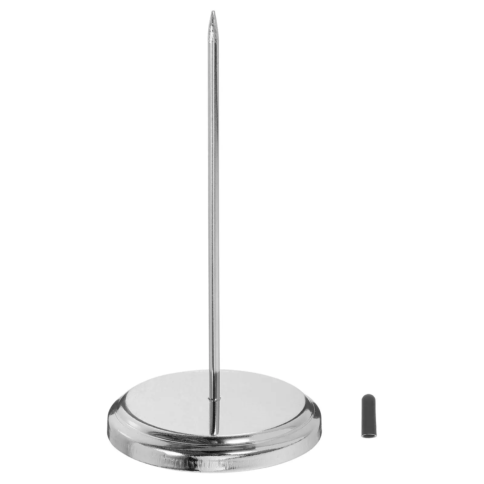 Space Saving Stainless Steel Receipt Menu Order Holder for Restaurant Kitchen Office Hotel School Desk Countertop Papers Notes